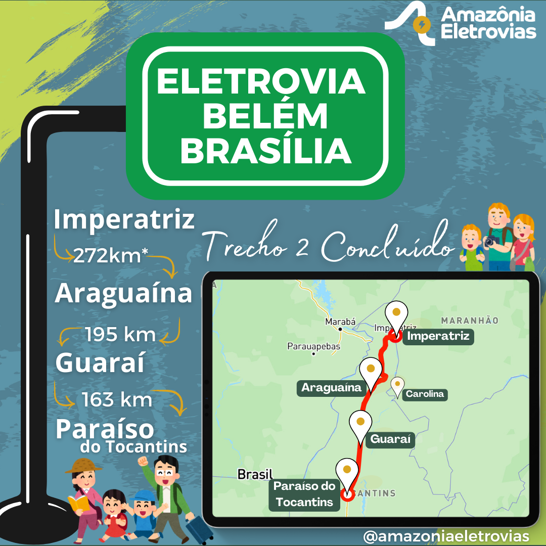 Trecho 2 Eletrovia Belém Brasília